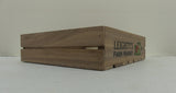 10 in. Fruit Basket Wooden Crate