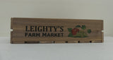 10 in. Fruit Basket Wooden Crate
