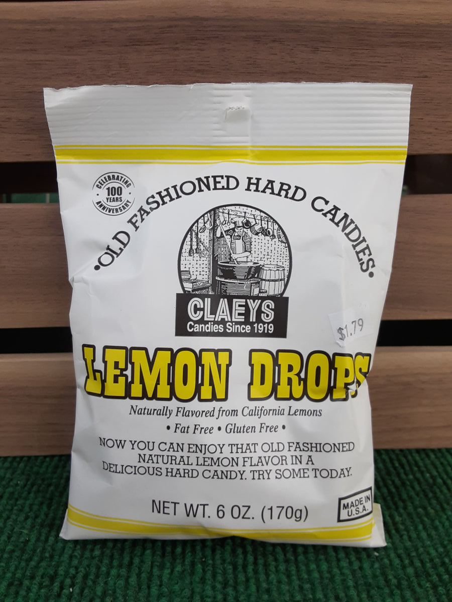 Claey's Old Fashioned Hard Candies - Lemon Drops – Leighty's Farm Market