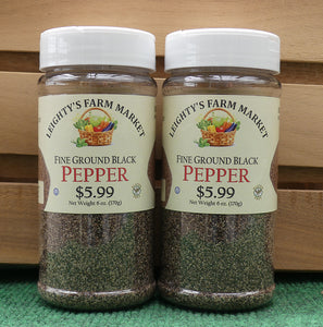 Fine Ground Black Pepper