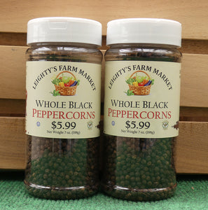 Whole Black Peppercorns