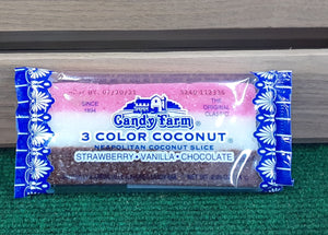 3 Color Coconut Slice – Leighty's Farm Market