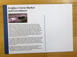 Leighty's Farm Market "Through the Years" Postcard