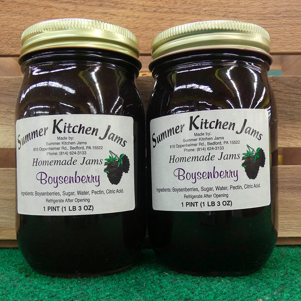 Homemade Black Raspberry Jam from Summer Kitchen Jams, Bedford, PA